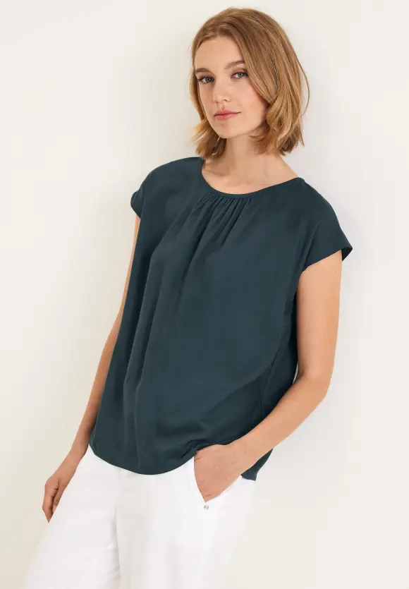 Street One Bluse mit Raffungen