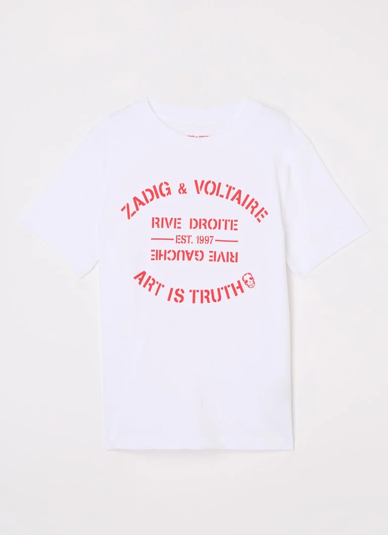 Zadig&Voltaire  Kita T-shirt met logoprint