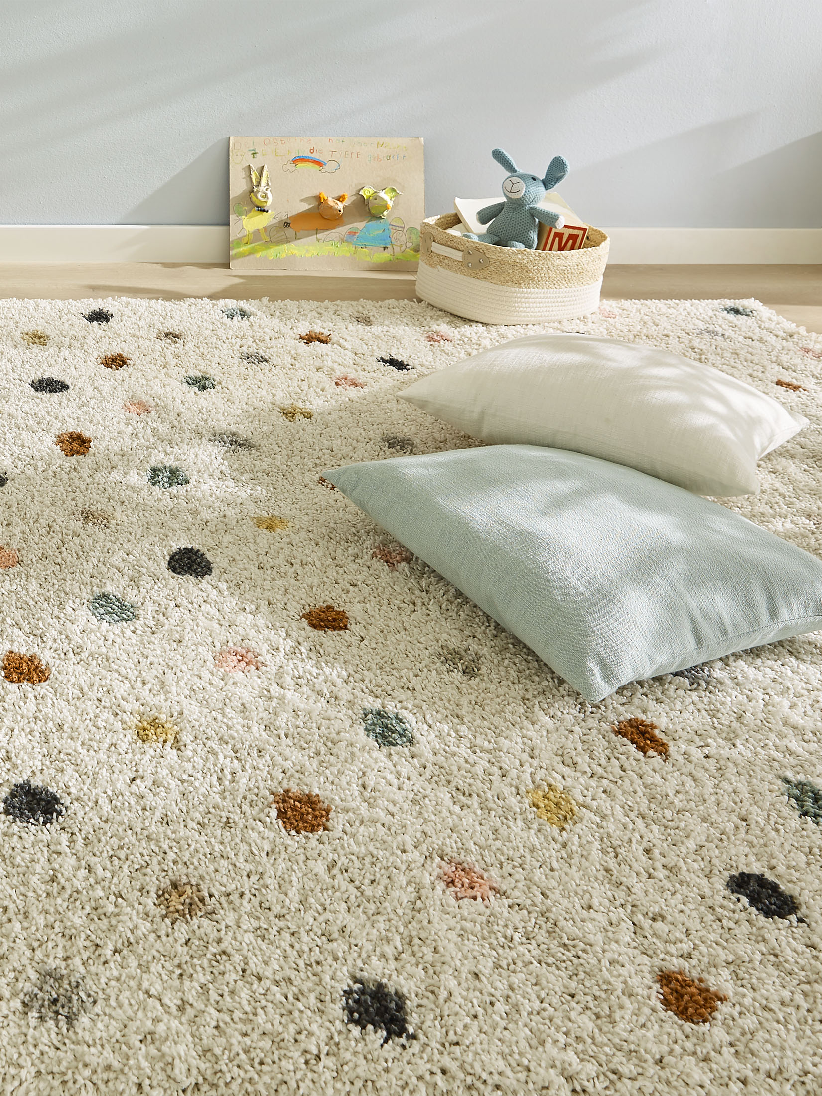 Fanny Kinder-Teppich, Creme