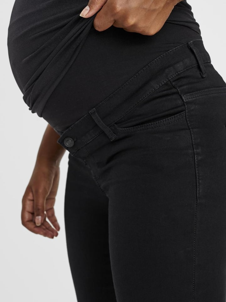 Vero Moda Umstandsjeans mit Skinny Fit in Black günstig kaufen XS