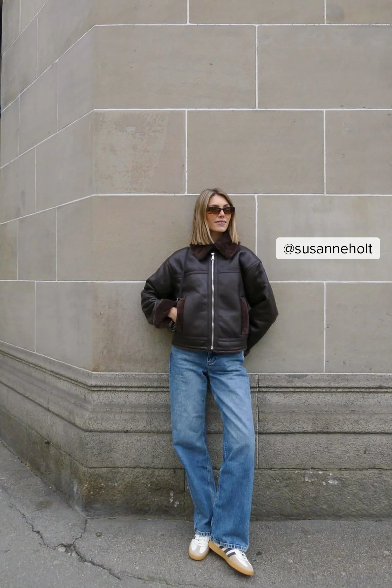 Klassische Bonded-Jacke