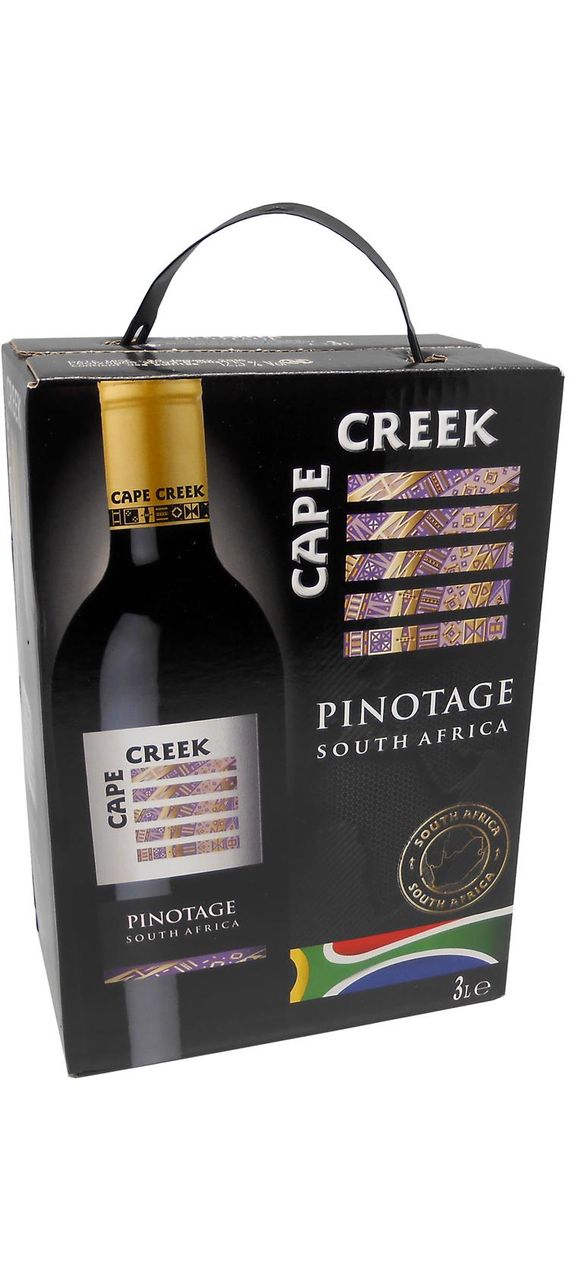 Cape Creek Pinotage Bag in Box 3l