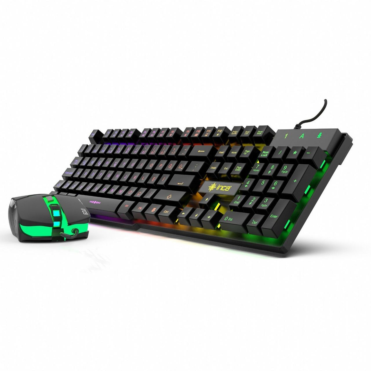 Inca Gaming-Tastatur und Maus Set IKG-448 – perfekte Kombination für unübertroffenes Spielerlebnis