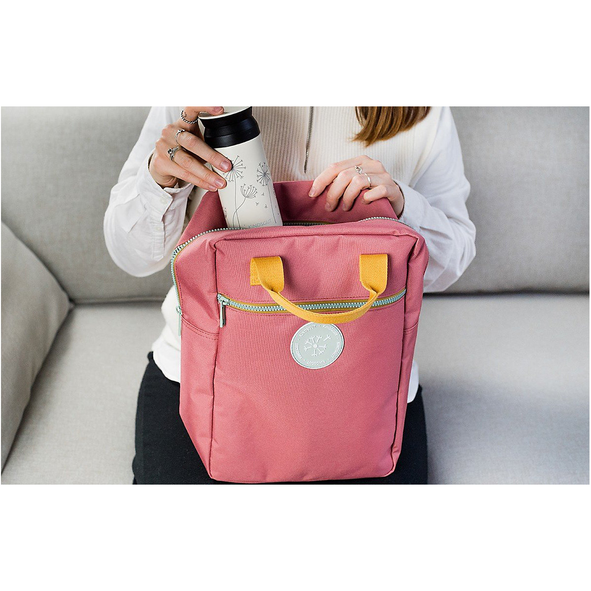 Kinderrucksack Maxi Altrosa Kindergartenrucksäcke