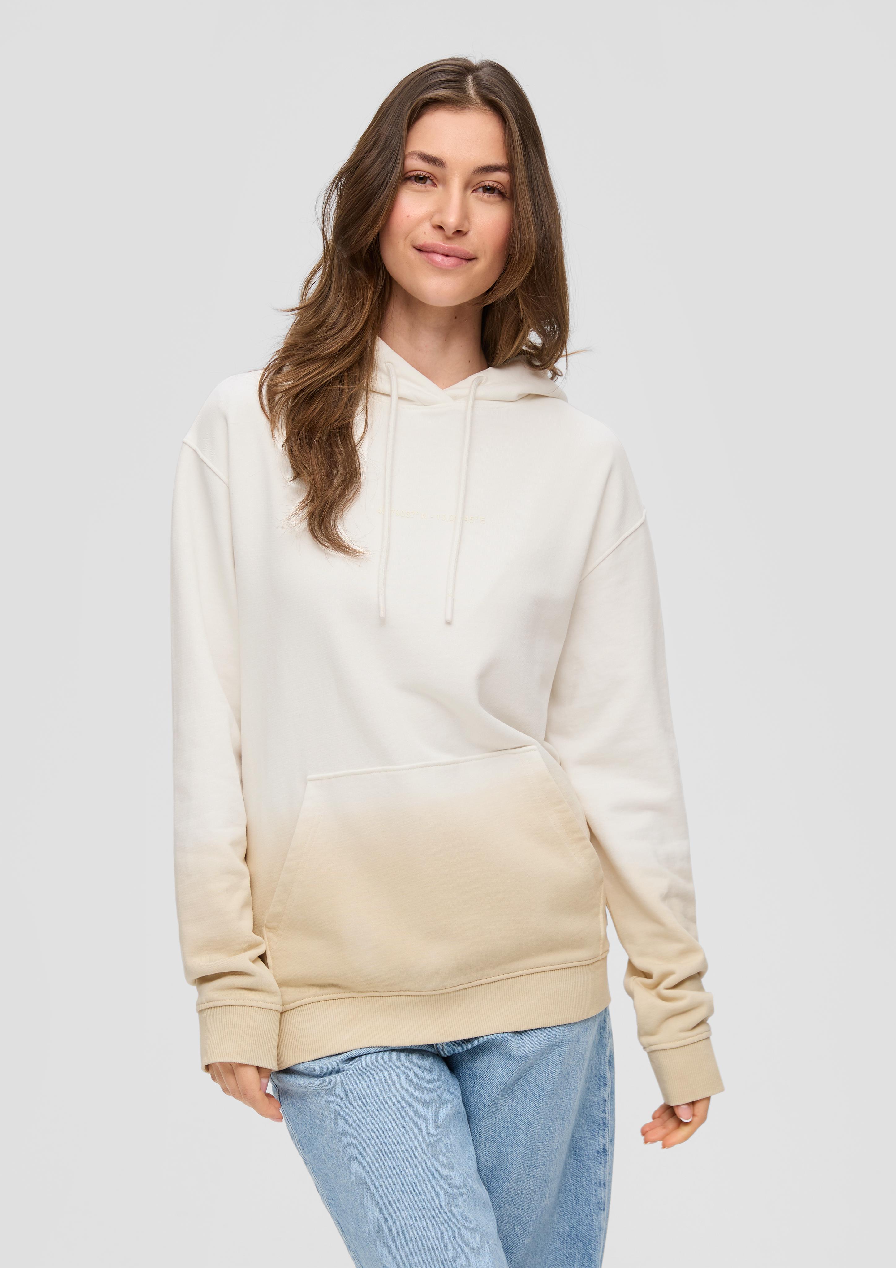 Sweatshirt mit gummiertem Schriftprint  2148511-0120