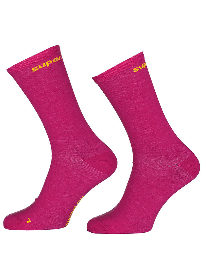 super.natural Socken in Pink günstig kaufen