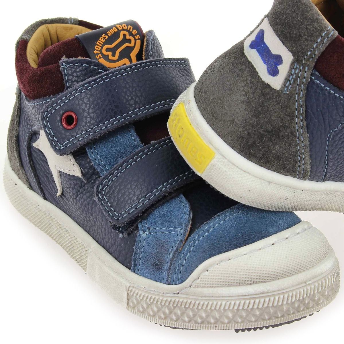 Stones and Bones  LISO H23 - Bleu Bordeaux