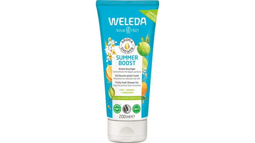 WELEDA Aroma Dusche Summer Boost 200 ml
