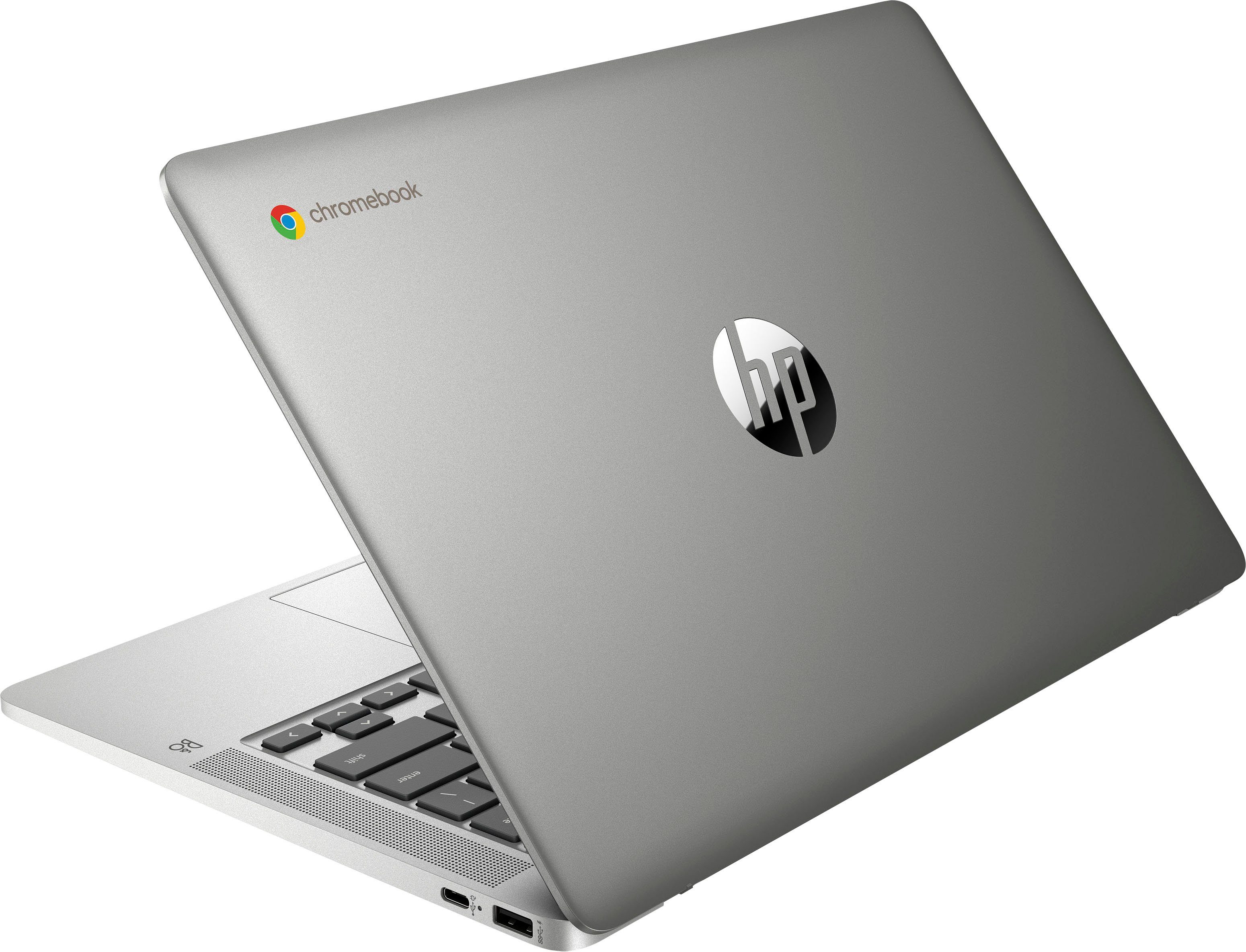 HP 14a-ca0218ng Chromebook (35,6 cm/14 Zoll, Intel Pentium Silber N5030, UHD Graphics 605)