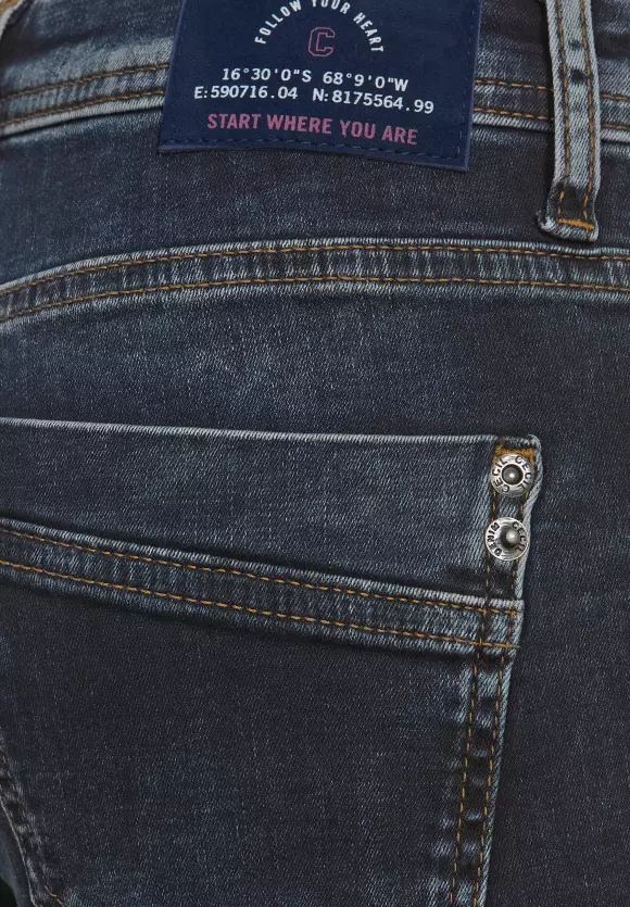 CECIL Dunkle Loose Fit Jeans