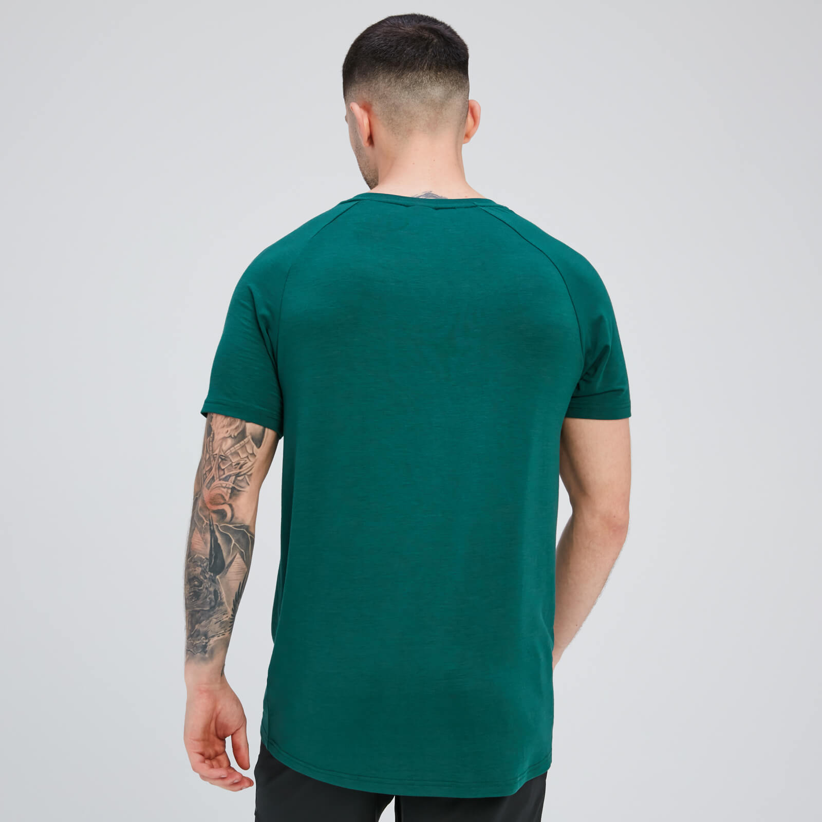T-shirt à manches courtes MP Performance pour hommes – Bleu sarcelle foncé
