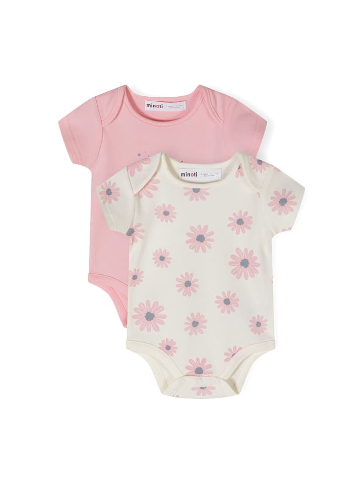 Minoti 2er. Set: Kurzarmbody 24babypack21 in weiß günstig kaufen