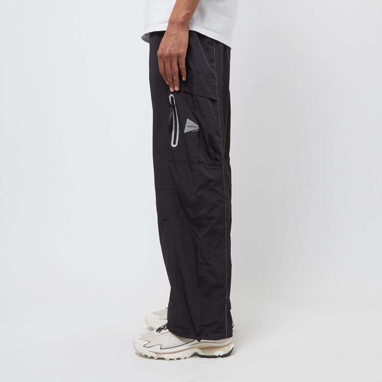 Gramicci x And Wander Patchwork Wind Pant black