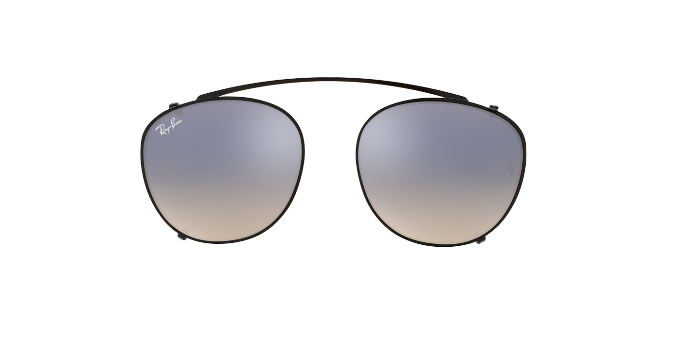 RB6355 CLIP-ON - Nero Argento
