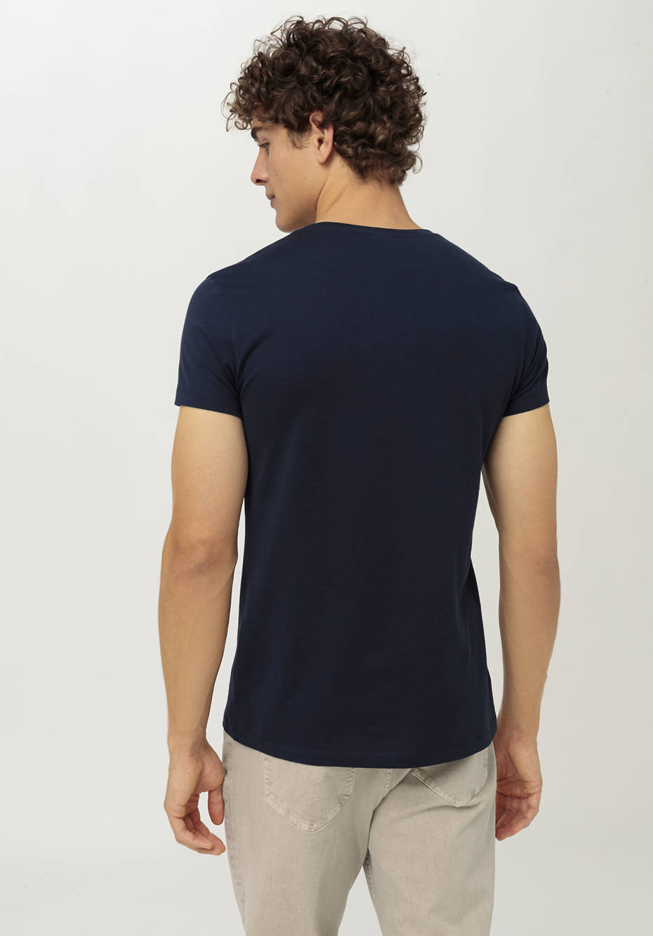 T-Shirt Zwirnjersey aus reiner Bio-Baumwolle