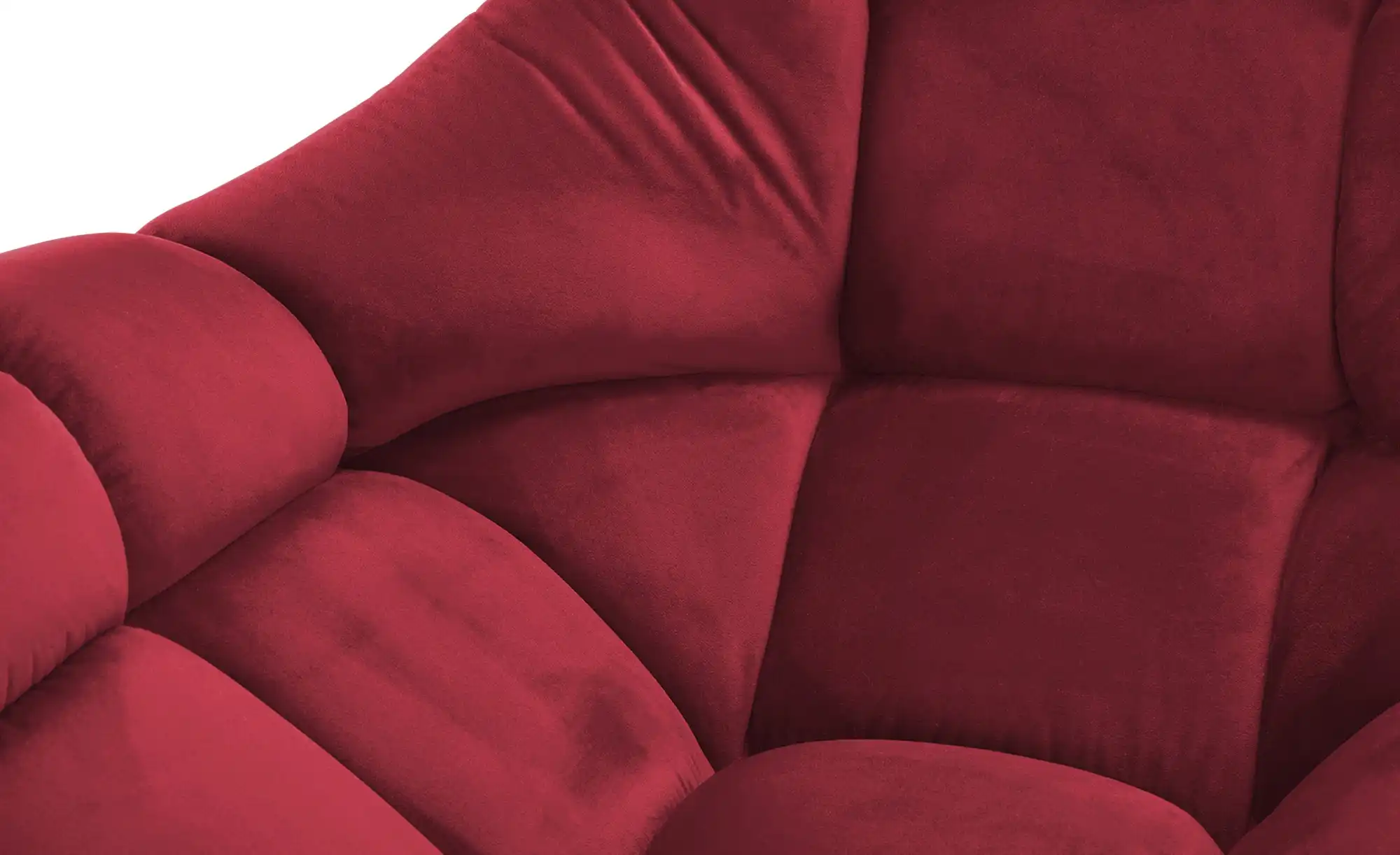Twist Sessel aus Samt Sensi