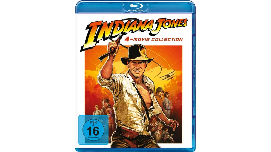 Indiana Jones 1-4  [4 BRs]