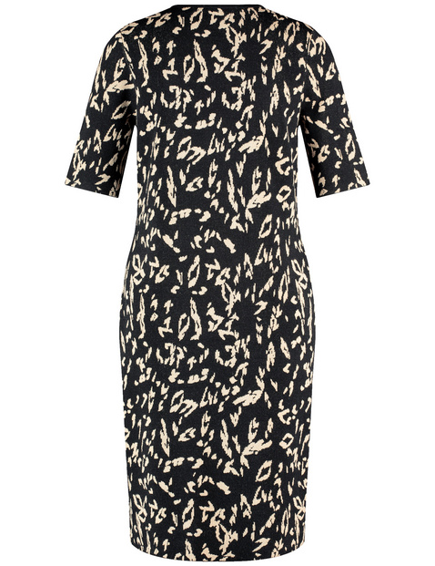 Strickkleid mit Jacquardmuster