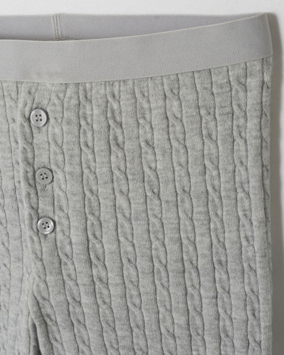 Caleçon long en maille torsadée Thermolactyl