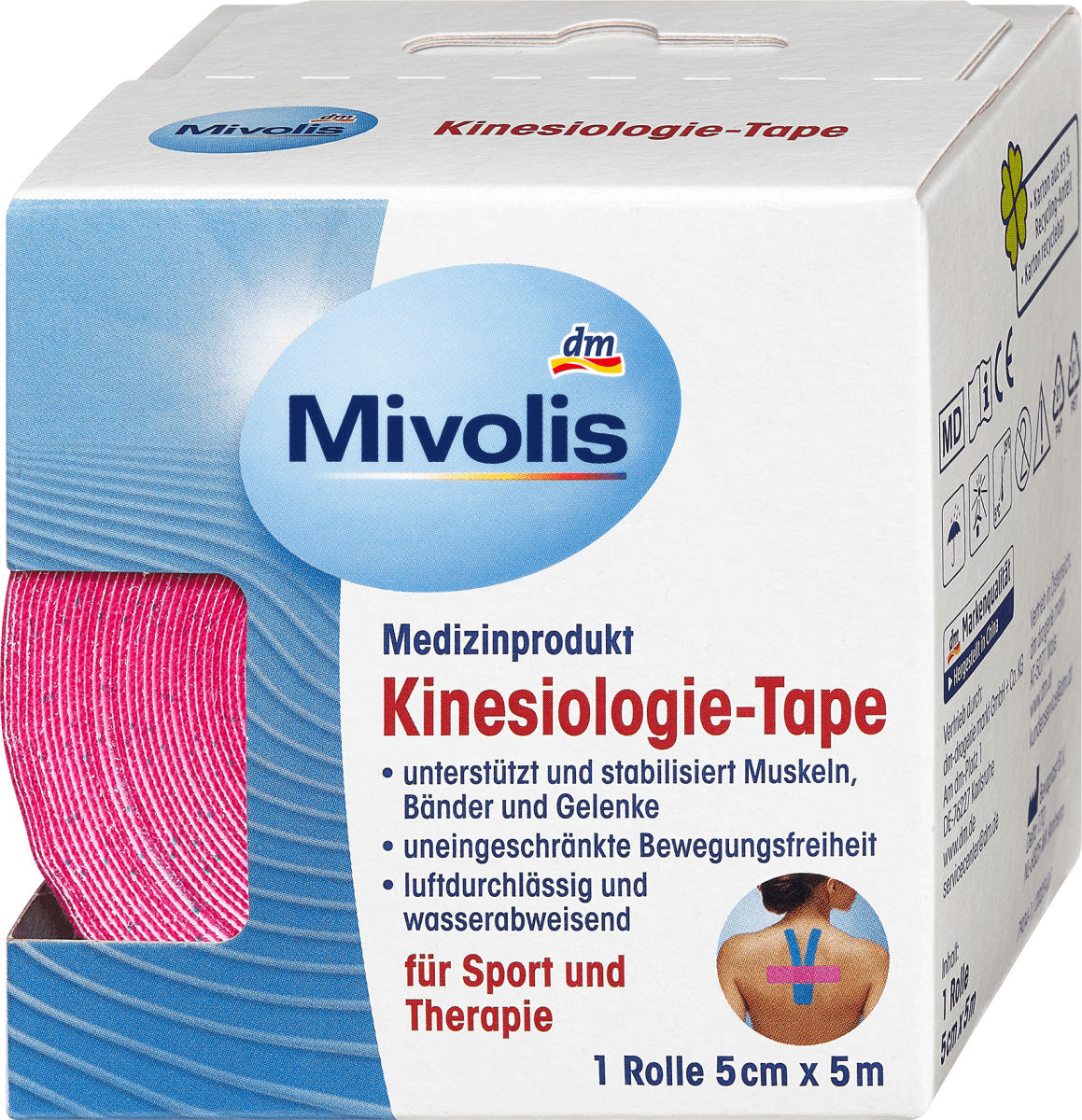 Kinesiologie-Tape, 1 Rolle, 1 St