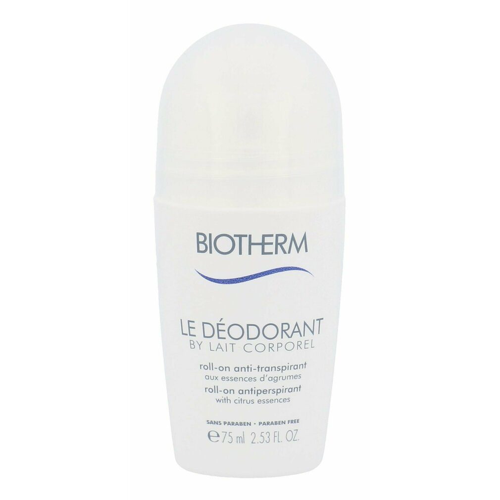 BIOTHERM Deo-Zerstäuber Biotherm Lait Corporel Deo Roll on 75 ml