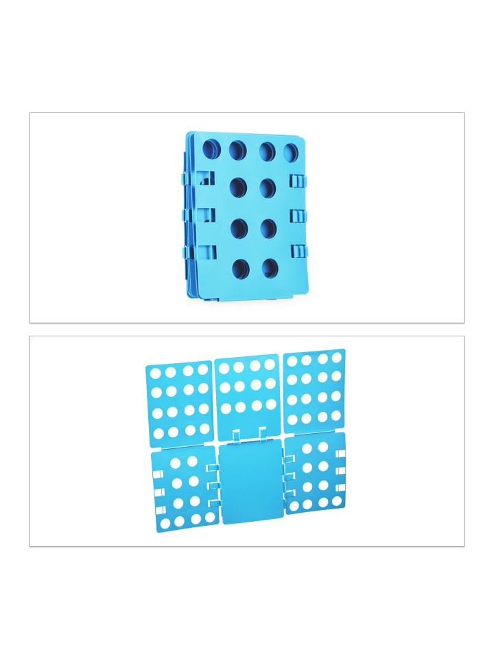relaxdays Wäschefalter 3.Generation in Blau günstig kaufen onesize