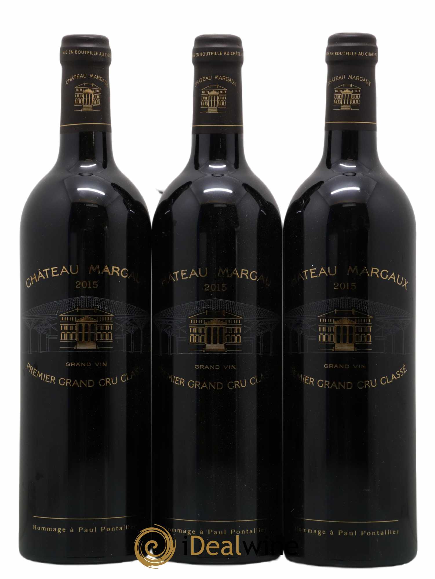Château Margaux 1er Grand Cru Classé  2015 - Lot de 6 Bouteilles