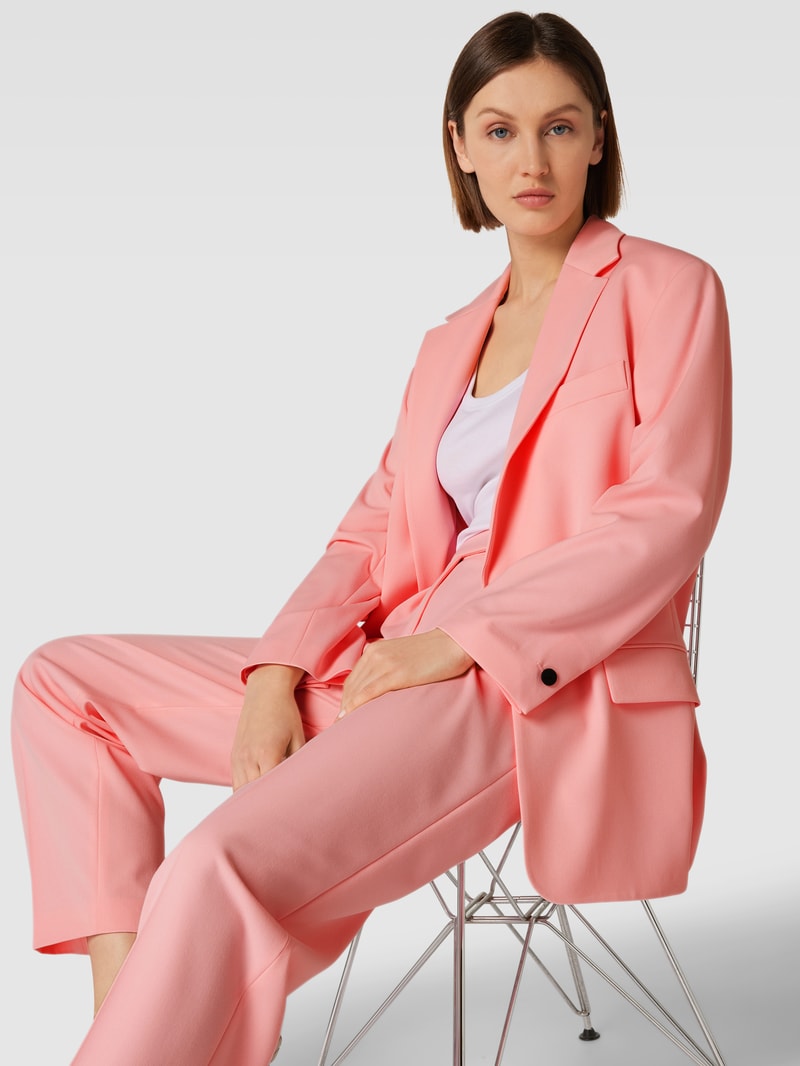 Blazer mit Pattentaschen Modell 'Asabella' in rosa
