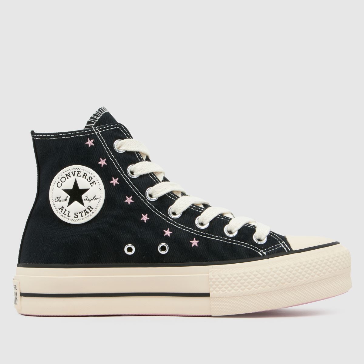 Converse All Star Lift Hi cipők fekete színben