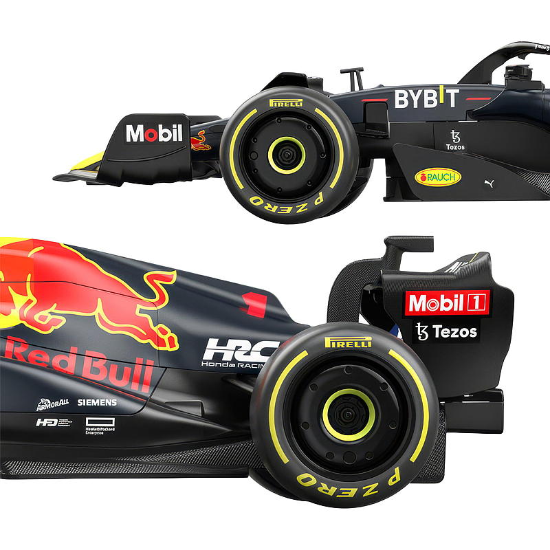 Rastar Bil Oracle red bull 1:18 fjernstyrt Rastar