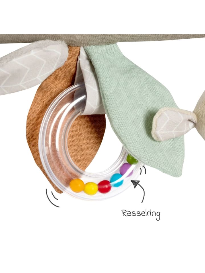 Fehn Activity-Trapez mit Rassel & Quietsche - Esel & Schaf in grau,bunt günstig kaufen onesize
