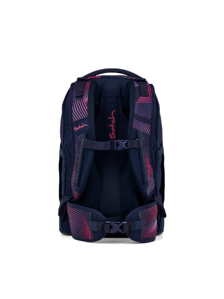 Satch Satch pack Schulrucksack Seismic Pink dunkelblau günstig kaufen onesize