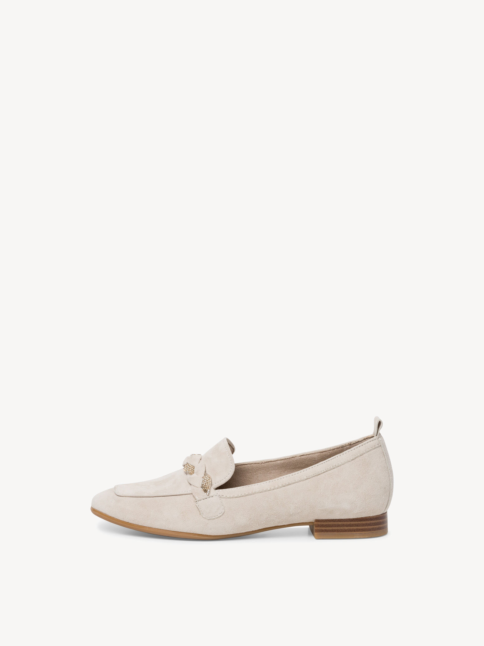 Slipper en cuir - beige