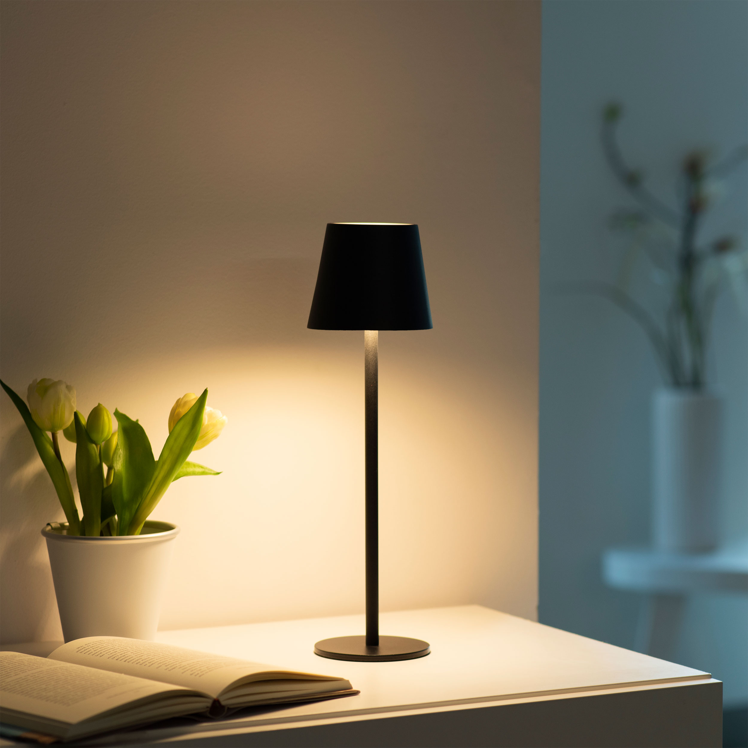 JUST LIGHT.LED-Akku-Tischleuchte 1flg