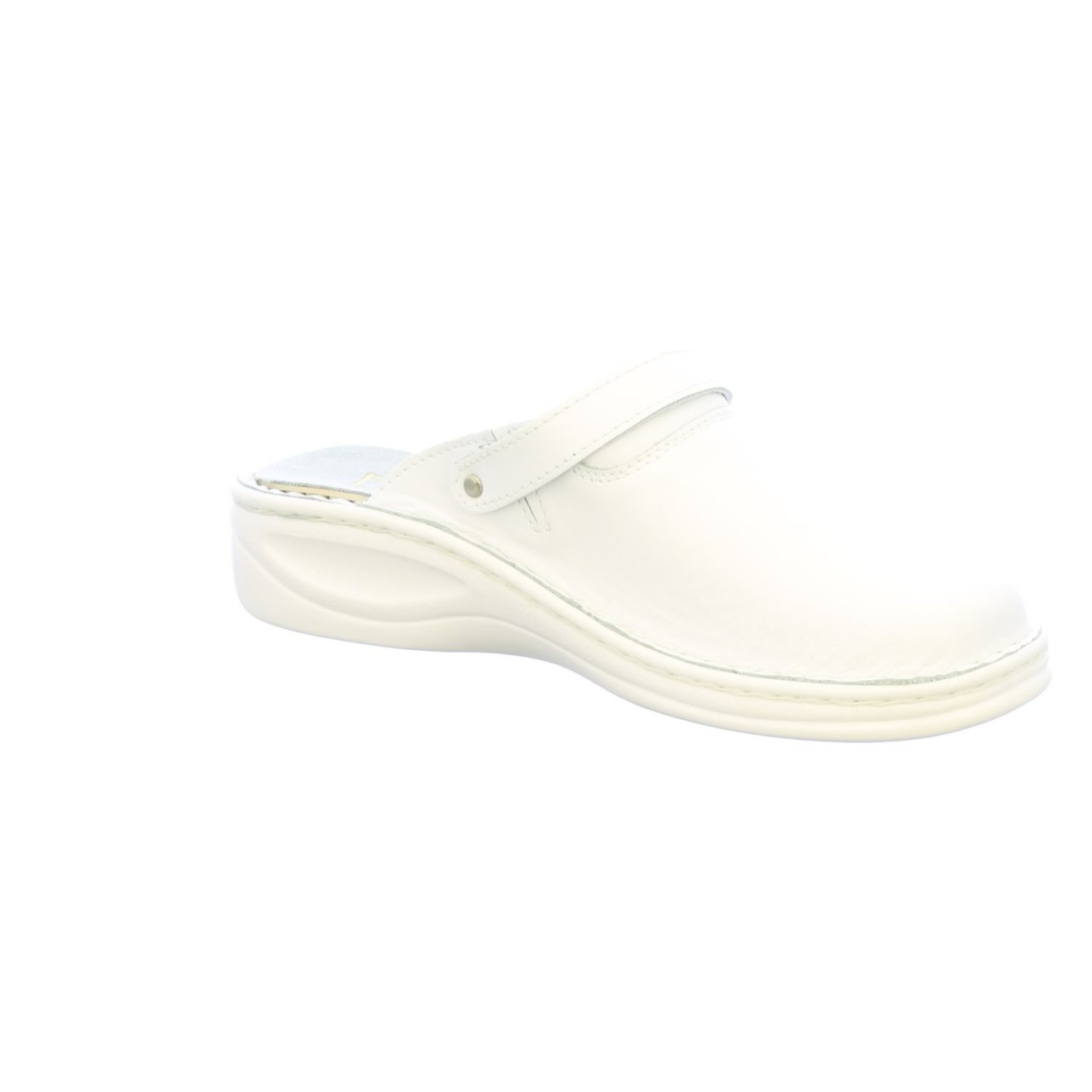 FLORETT Hausschuhe weiss Helsingborg Clogs weiß
