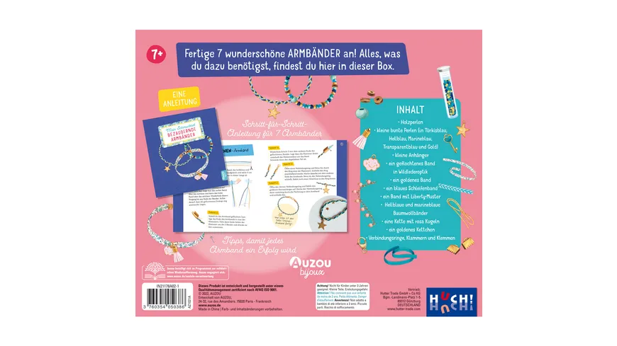 AUZOU Verlag - Mein Schmuckset - Bezaubernde Armbänder