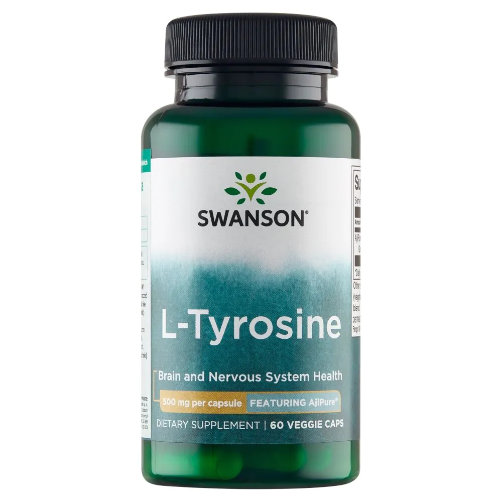 Capsules de L-tyrosine Swanson Ajipure