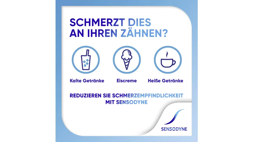 Sensodyne MultiCare Sanftweiß Zahncreme 75 ml