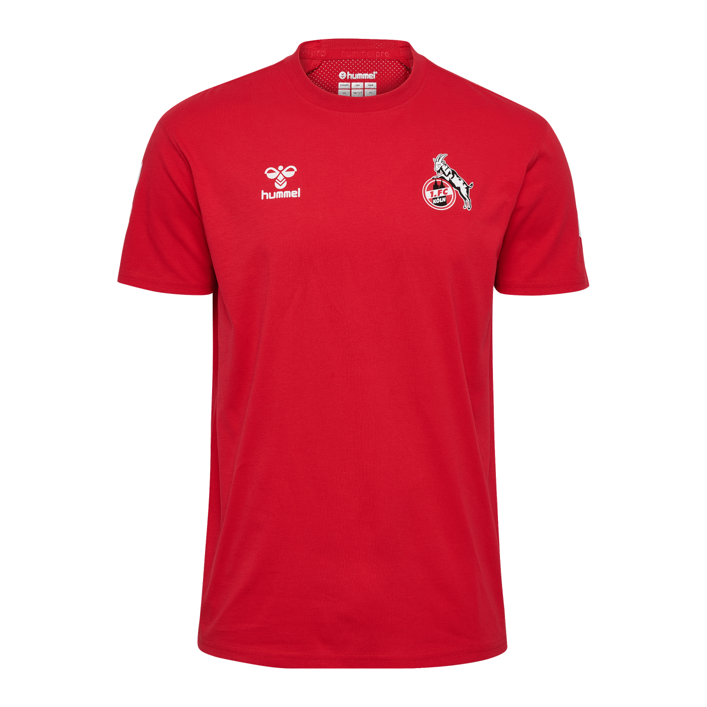 Hummel 1. FC Köln Travel T-Shirt Kids Rot F3062