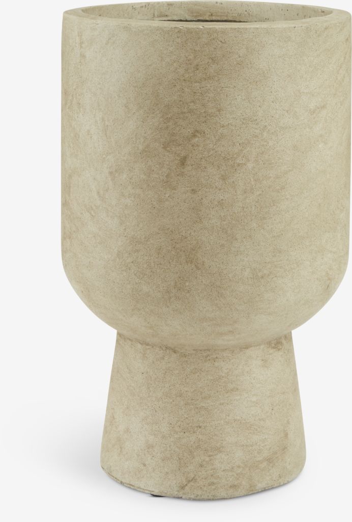 SOLVI Doniczka SOLVI Ø25xW40cm zielona