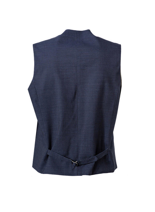 Carl Gross, Weste Winslow, Modern Fit, Schurwolle, blau