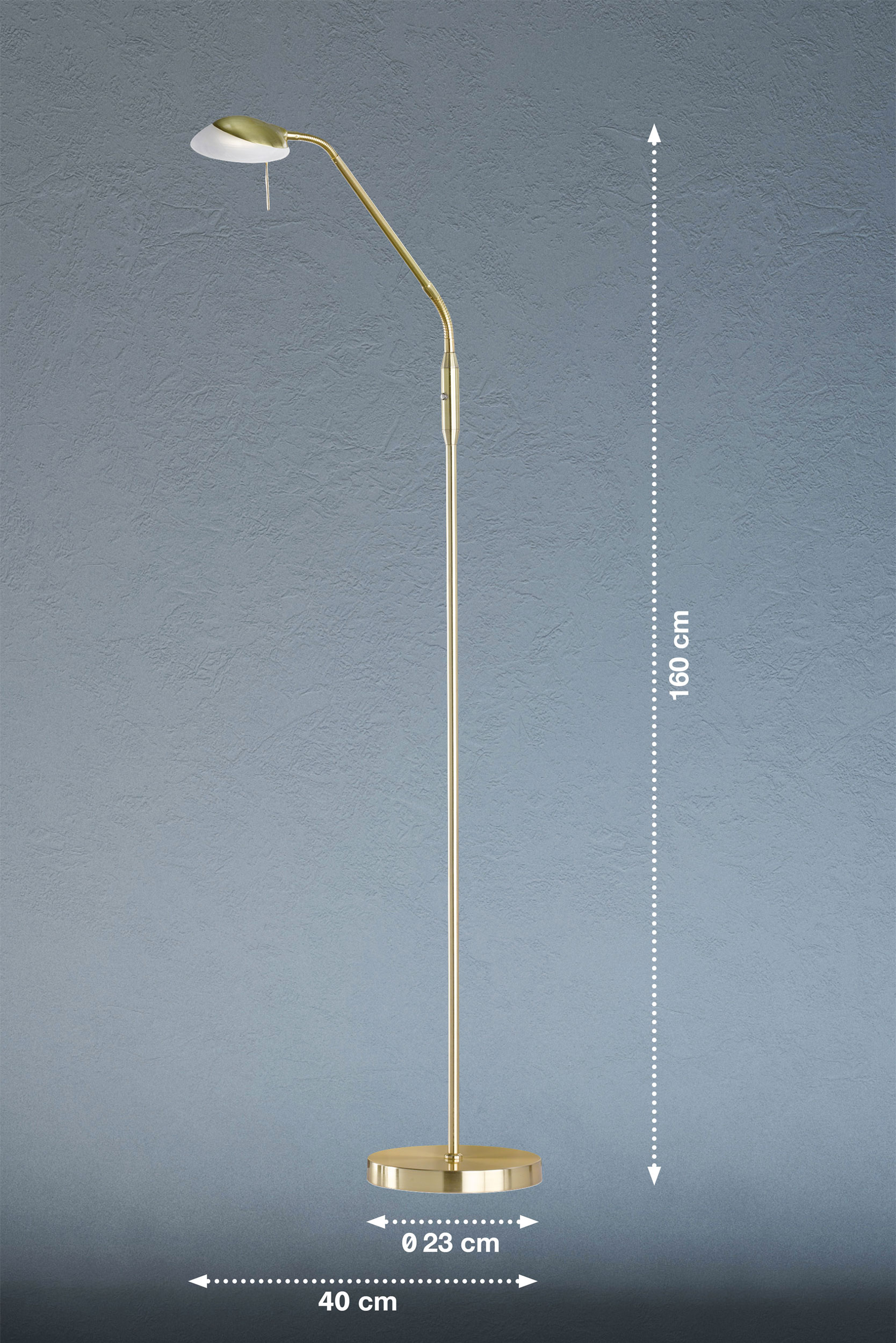 Fischer & HonselLED-Stehleuchte 1flg