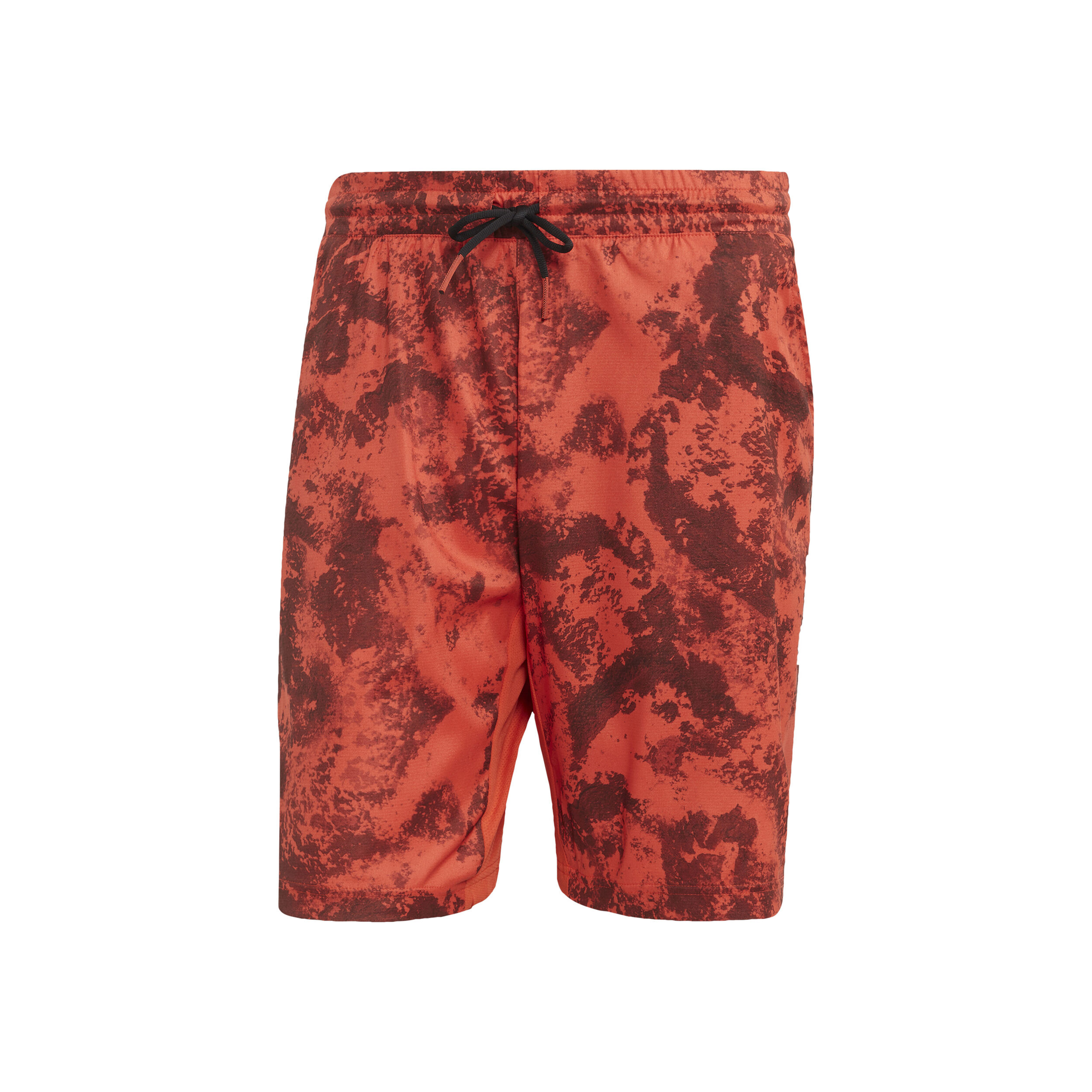 Paris 2N1 Shorts Herren - Orange, Rot