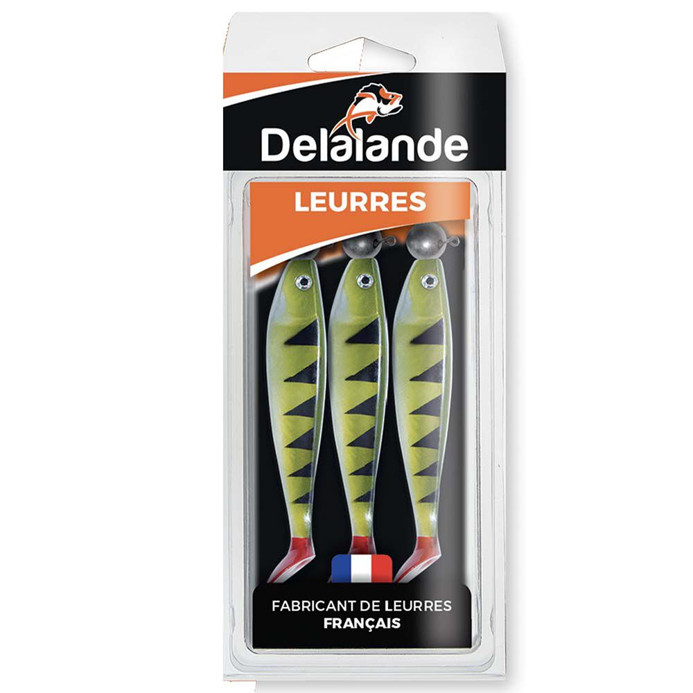 Delalande Shad GT -pehmoviehe, valmiiksi sidottu, 11 cm, 10 g (x3)
