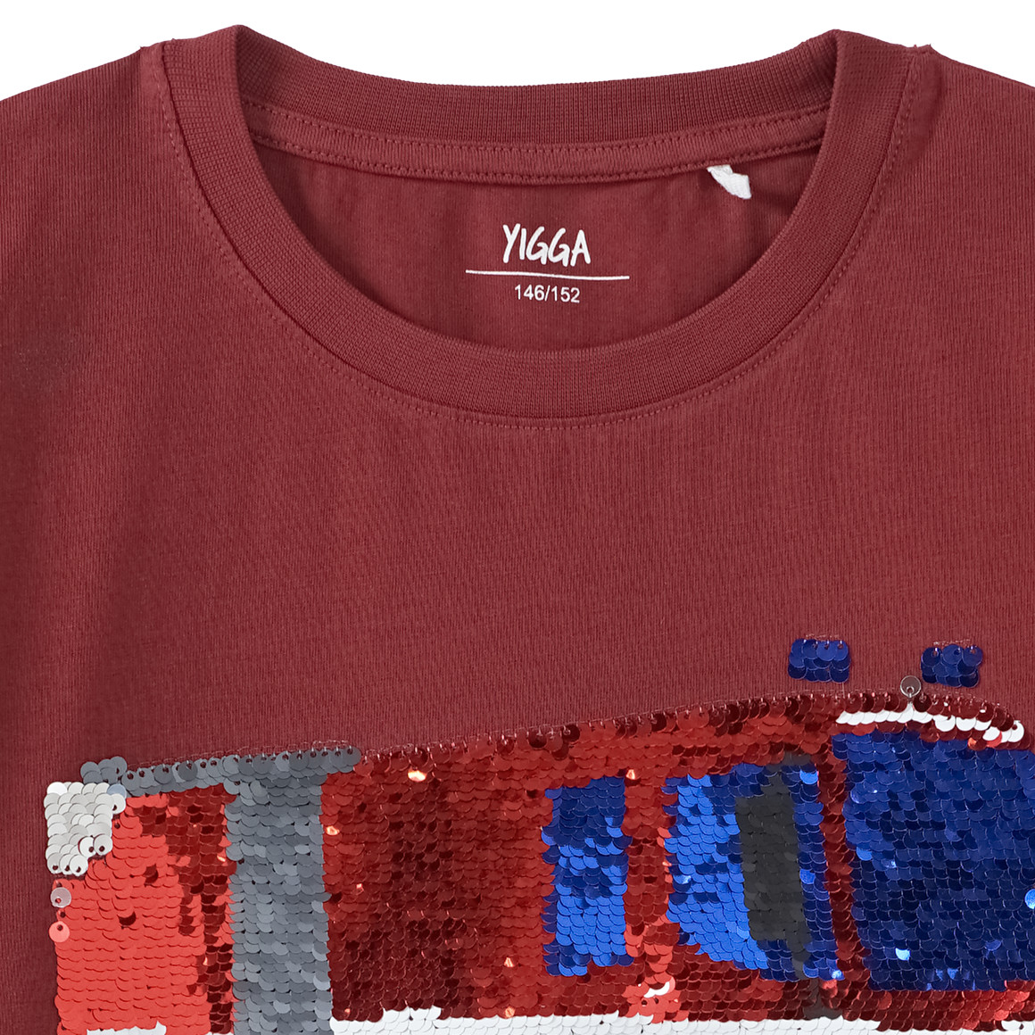 Jungen Langarmshirt mit Wendepailletten