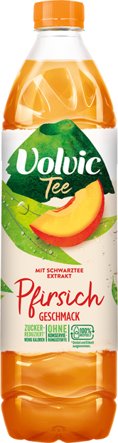 Volvic Tee Pfirsich