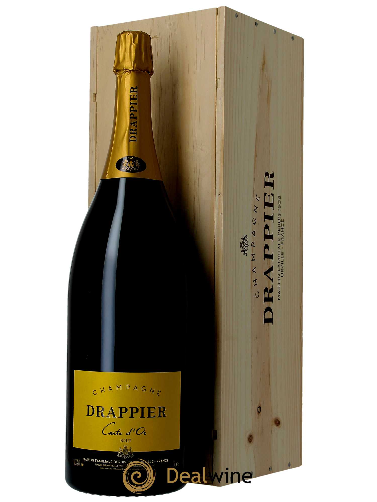 Carte d'Or Brut Drappier   - Lot de 1 Double-magnum
