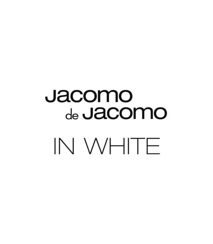 JACOMO DE JACOMO IN WHITE Eau de toilette vaporisateur