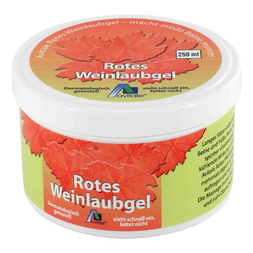 ROTES WEINLAUB Gel  250 ml  Gel