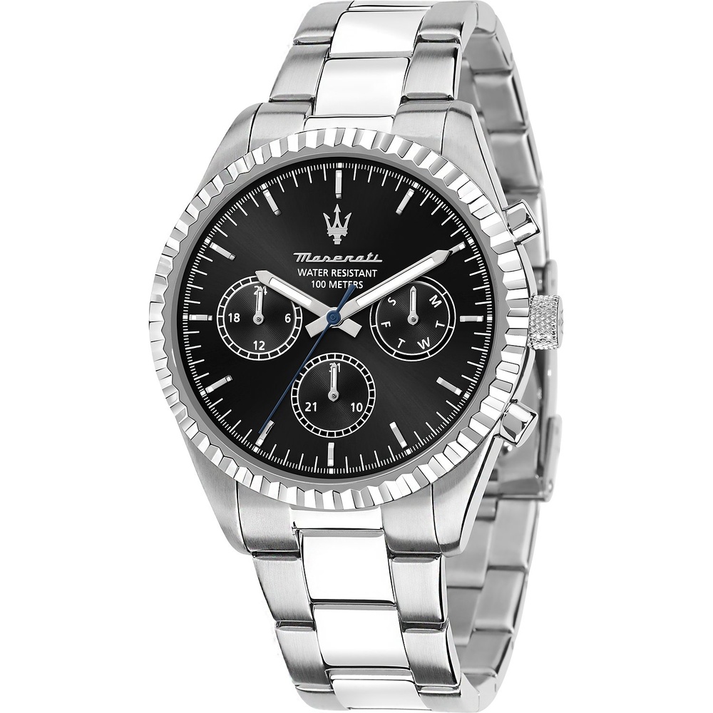 Maserati Montre pour hommes Acier inoxydable Montre